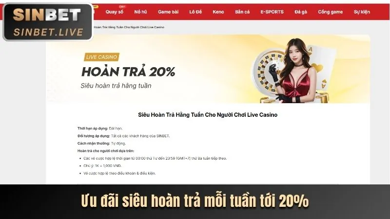 Thưởng nạp lại hàng tuần và hàng tháng hd88